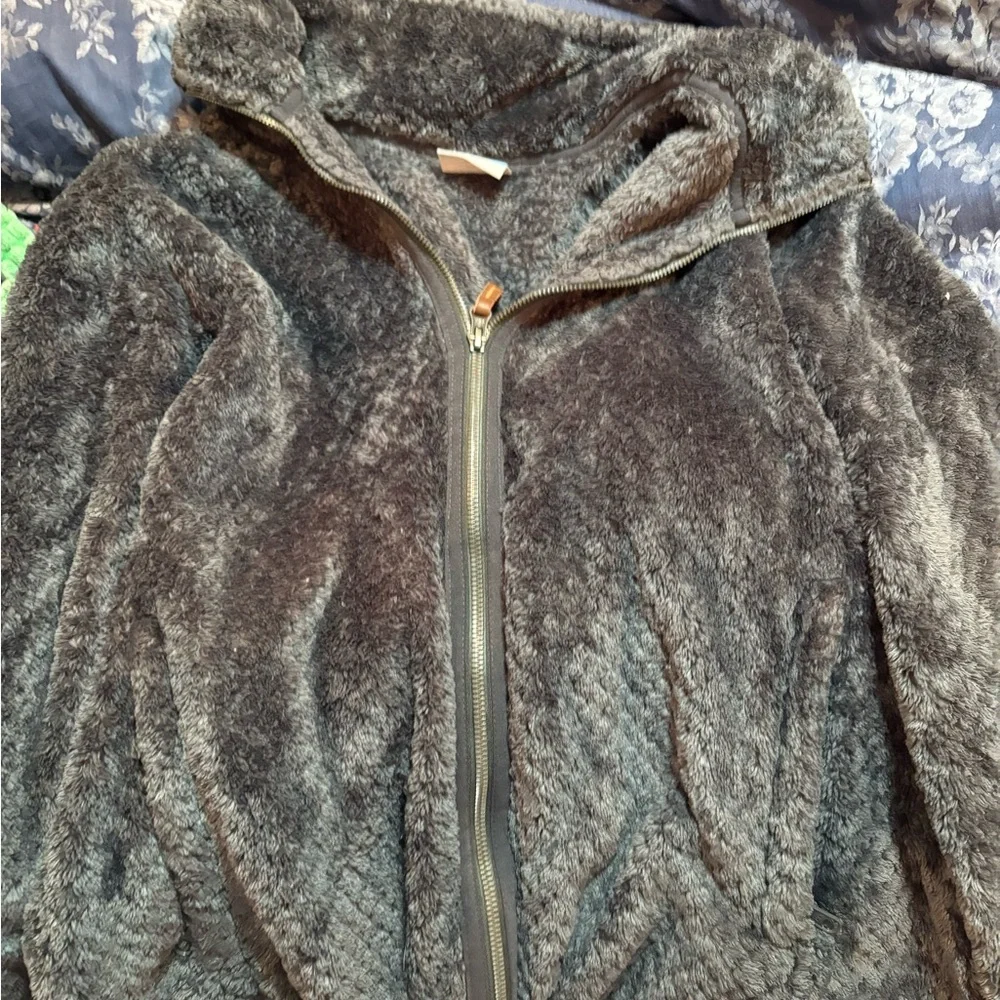 Columbia Gray Fleece Jacket - Picture 4 of 4